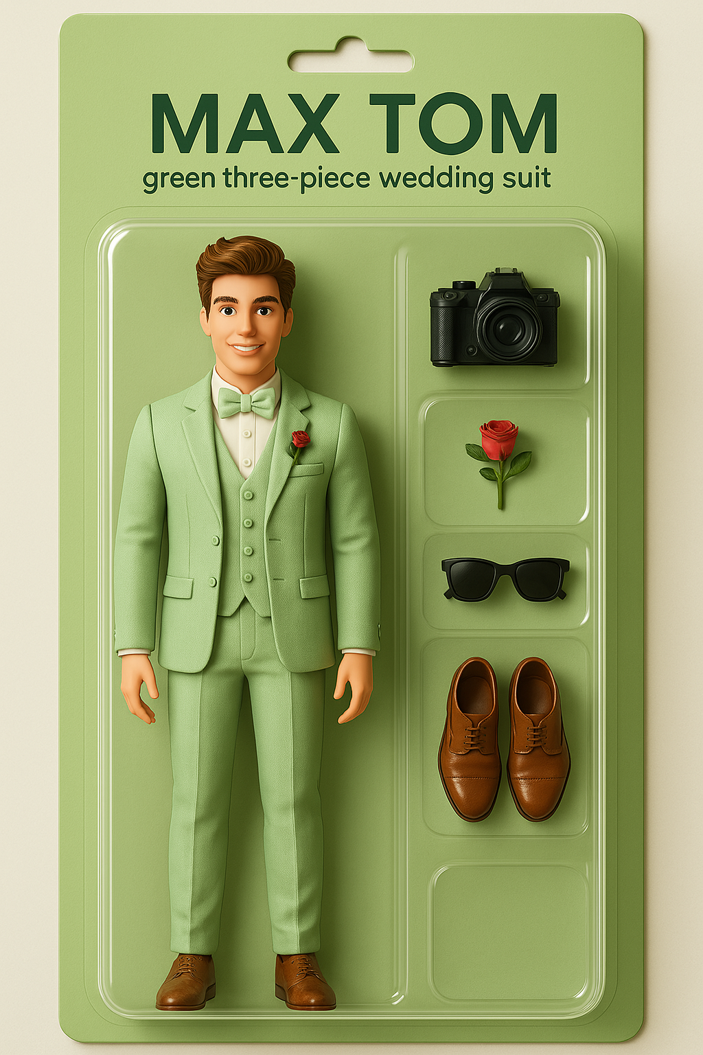 MAX TOM as Barbie doll